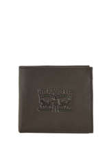 Portefeuille Heritage Logo Cuir Levi's Marron clairview 222539