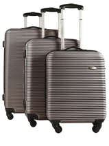 Set Reiskoffers Madrid Travel Grijs madrid 1701-LOT