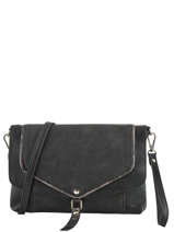 Cross Body Tas Pyping Miniprix Zwart pyping MD1583