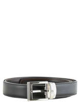 Ceinture Homme Rglable Cuir Montblanc Noir belts 107664