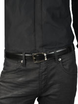 Ceinture Homme Rglable Cuir Montblanc Noir belts 109738-vue-porte