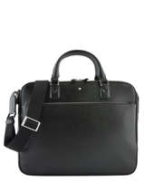 Porte-documents Sartorial Cuir Montblanc Noir sartorial 113184