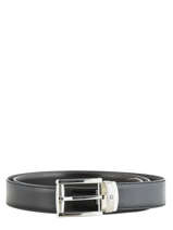 Ceinture Homme Rglable Cuir Montblanc Noir belts 114427