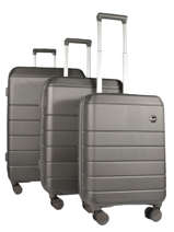 Lot De Valise Lisbon Travel Gris lisbon 18807LOT