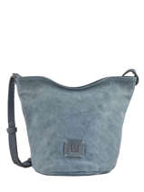 Bucket Bag Chester Leder Biba Blauw chester CHE1L