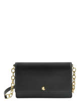 Cross Body Tas Bennington Leder Lauren ralph lauren Zwart bennington 31768088