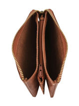 Portemonnee Heritage Leder Biba Bruin heritage KA5-vue-porte