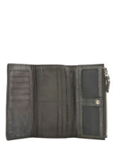 Portefeuille Heritage Cuir Biba Noir heritage POR4L-vue-porte
