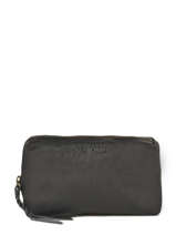 Trousse Cuir Paul marius Noir vintage ADELE