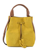 Bucket Bag Folk Sude Leder Gerard darel Geel folk DMS17407