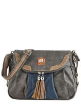 Sac Bandoulire Basic Miniprix Gris basic LF116