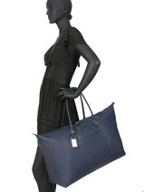 Sac De Voyage Serena Hexagona Bleu serena bagage 586426-vue-porte