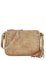 Cross Body Tas Loft Fuchsia Beige loft F9864-4