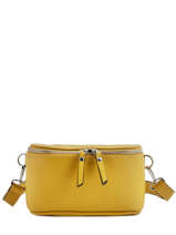 Sac Banane Caviar Cuir Milano Jaune caviar CA19081