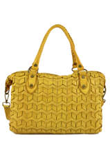 Sac � Main Dewashed Cuir Milano Marron dewashed DE19112