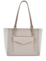 Sac Cabas Constance Cuir Lancaster Rose constance 12