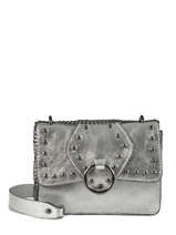 Sac Bandoulire Night Cuir Milano Argent night NI17111