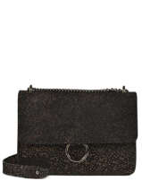 Sac Bandoulire Velvet Milano Noir velvet VP180602