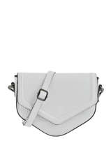 Cross Body Tas Croco Leder Milano Wit croco CR19117N