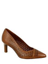 Pumps met perforaties leder-TAMARIS
