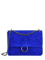 Sac Bandoulire Velvet Milano Bleu velvet VE180602