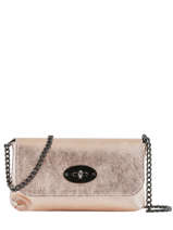 Sac Bandouli�re Night Argent�/dor� Milano Rose night NI700