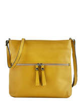 Sac Bandoulire Caviar Cuir Milano Jaune caviar CA19117