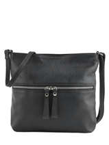 Cross Body Tas Caviar Leder Milano Zwart caviar CA19117