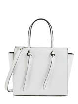 Handtas Caviar Leder Milano Wit caviar CA19118