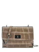 Cross Body Tas River Leder Milano Bruin river RI191102