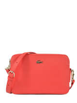 Sac Bandoulire Chantaco Cuir Lacoste Orange chantaco NF2731CE