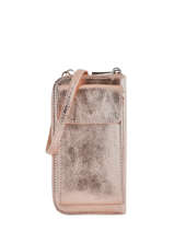 Sac Bandoulire Night Cuir Milano Rose night NI19111