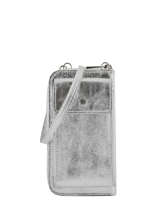 Telefoonetui Night Leder Milano Zilver night NI19111