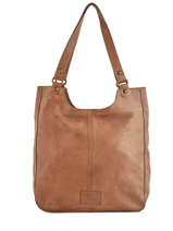 Sac Shopping Cow Cuir Basilic pepper Marron cow AM04243