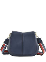 Cross Body Tas Helena Round Leder Gianni chiarini Blauw helena round BS6036