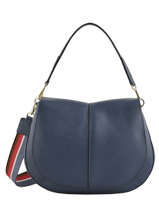 Sac Besace Helena Cuir Gianni chiarini Bleu helena round BS6037