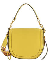 Sac Bandoulire Iris Cuir Gianni chiarini Jaune iris BS7170