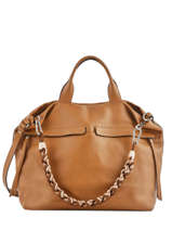 Sac  Main Duna Cuir Gianni chiarini Marron duna BS7602