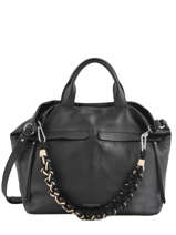 Handtas Duna Leder Gianni chiarini Zwart duna BS7602