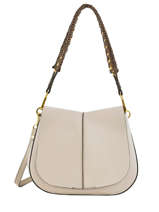 Sac Port paule Helena Round Cuir Gianni chiarini Beige helena round BS7816