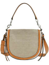 Sac Besace Iris Cuir Gianni chiarini Beige iris BS7820