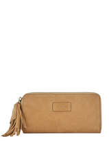 Portefeuille Tornade Cuir Etrier Beige tornade ETOR91