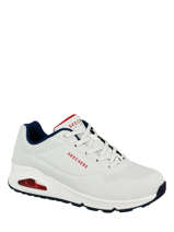 Uno Stand On Air Sneakers Skechers Wit women 73690