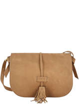 Cross Body Tas Tornade Leder Etrier Beige tornade ETOR01
