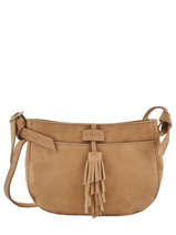 Sac Bandoulire Tornade Cuir Etrier Beige tornade ETOR05