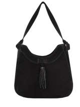 Sac Besace Tornade Cuir Etrier Noir tornade ETOR06