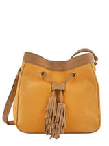 Sac Bourse Tornade Cuir Etrier Orange tornade ETOR07