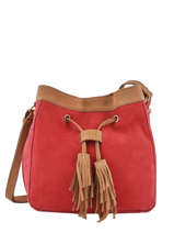 Cross Body Tas Tornade Leder Etrier Rood tornade ETOR07