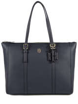 Schoudertas Th Chic Tommy hilfiger Blauw th chic AW07986