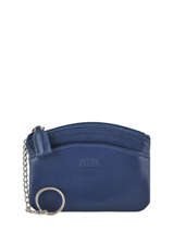 Porte-monnaie Cuir Petit prix cuir Bleu supreme 0FA207
